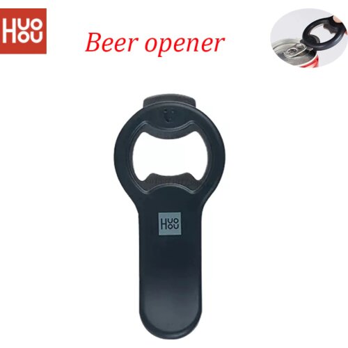 2021 Xiaomi Huohou Magnetic Stainless Steel Beer Cans Opener Automatic Beer Openers Bar Kitchen BBQ Tools