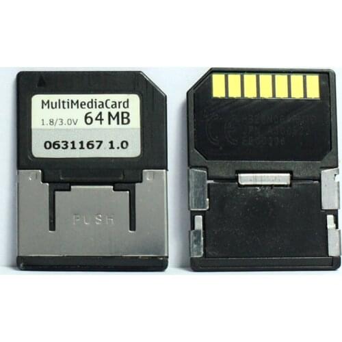 Promotion!!! 10pcs/lot 7PIN 32MB 64MB MMC Mobile Multimedia Card RS-MMC Memory Card