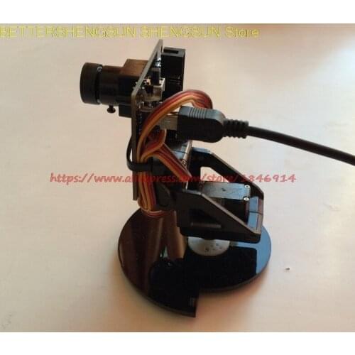 Free shipping Pixy CMUcam5 Sensor Pan/Tilt for Pixy vision sensor Head support Image sensor module
