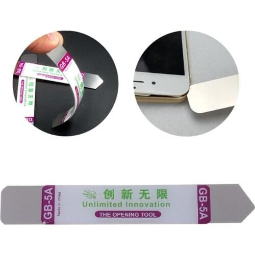 D08D Flexible Titanium Steel Thin Blade Phone Opening Pry Tool for iphone Opener