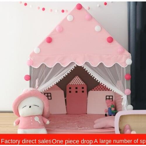 Childrens Tent Indoor Game House Princess Tent Toy House Home Small House Girl Castle Split Bed Free Shipping