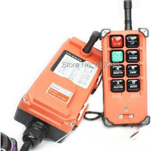 F21-E1B Wireless Industrial Remote Control.Crane Transmitter, Hoist Crane Control, Lift Crane Switch Transmitter+Receiver