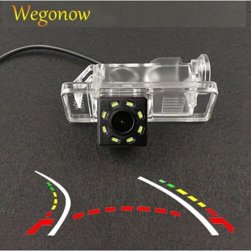 HD Wireless Car CCD Rear Camera Fisheye 4 8 12 led dynamic Night Vision waterproof For Benz B Class Vito Viano Sprinter B Class