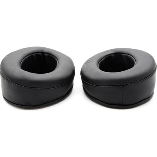 Leather Replacement Foam Ear Pads Pillow Earpads Ear Cushions Cover Cups Repair Parts for Sony MDR-Z7 MDR Z7 Headphones-Black