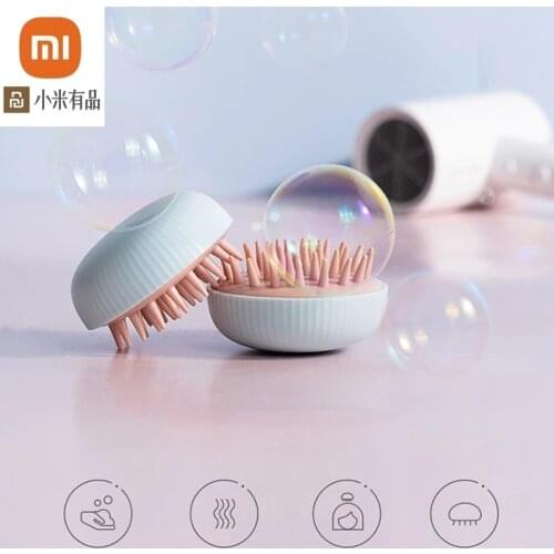 Xiaomi youpin body scalp massage brush silicone comb shampoo comb shower brush bathtub spa massage brush