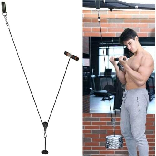 Multi-Function Foream, Hand And Wrist Strength Exerciser Wrist Roller Blaster Forearm Weights Grip Workout with Pulley