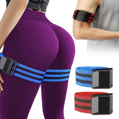 Fitness Gym Equipment BFR Occlusion Bands Bodybuilding Weightlifting Wrap Blood Flow Restriction Fitness Musculation Accessories