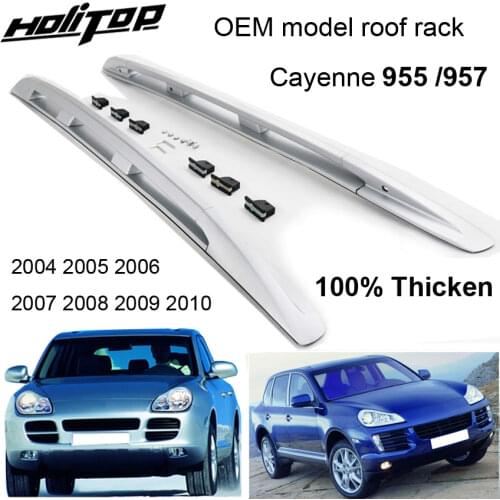 OE roof bar rail roof rack for Porsche old Cayenne 2004 2005 2006 2007 2008 2009 2010,supplied by big factory, guarantee quality