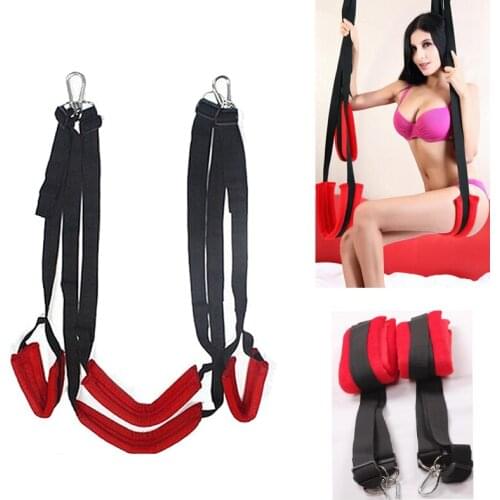 Sex Swing Luxurious Soft Material Sex Furniture Fetish Bandage Door Swing Sex Erotictoysupgraded Version Of The Swing For Couple