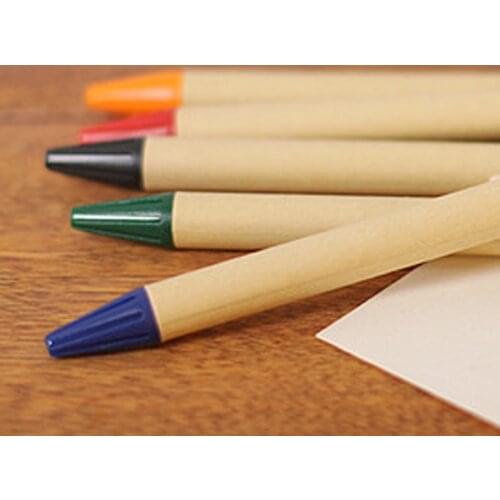 Wooden Clip Eco Paper Ball Pen,Black Ink Ballpoint Green Concept Environmental Friendly,Customized Promotion Gift,Personalized