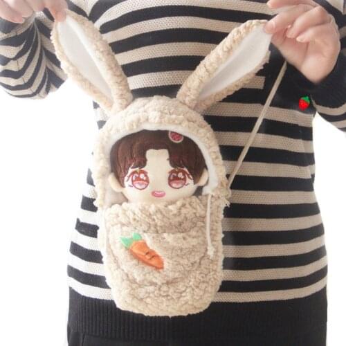 20cm doll bag Single shoulder bag dolls accessories for our generation Korea Kpop EXO idol Dolls boy girl gift
