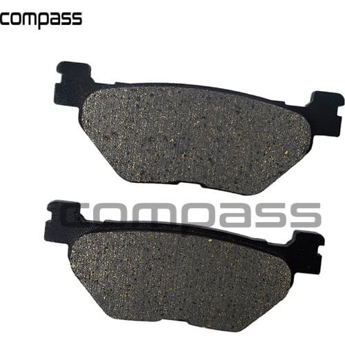 Motorcycle Rear Brake Pads for YAMAHA CP250 Maxam 2005-2006 YP400 YP 400 Majesty 2004-2013 XP500 XP 500 TMax 2004-2011