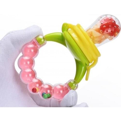 1pcs Safety Pacifier Fresh Food Nibbler Silicone Baby Infant Fruit Feeder Toddler Baby Feeding Pacifier Newborn Nipple