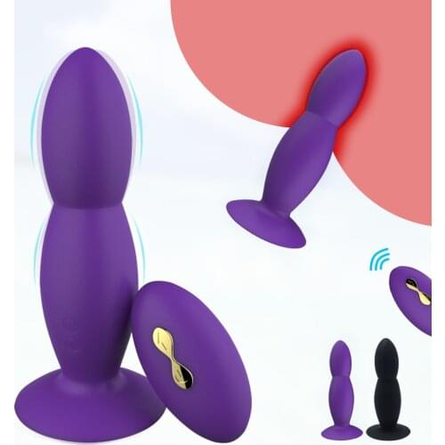 Anal Vibrator Wireless Remote Butt Plugs For Women Stimulator Anal Plug Toy Vibrant Intimate Goods Masturbator Vibrator Sex Toys
