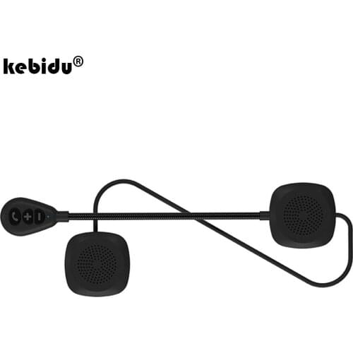 Kebidu Handsfree Wireless Stereo Earphone Bluetooth 5.0 Moto Helmet Headset MP3 Speaker Motorcycle Helmet Headphones