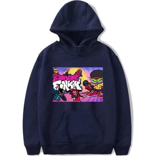 Friday Night Funkin Fashion The hooded Sportswear Fall Cartoon Suit Hoodies leisure Hooded Youthful Hip hop Punk Style Women/Men