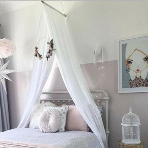 Summer baby mosquito net gauze anti-mosquito cool bed decoration four colors ins style other