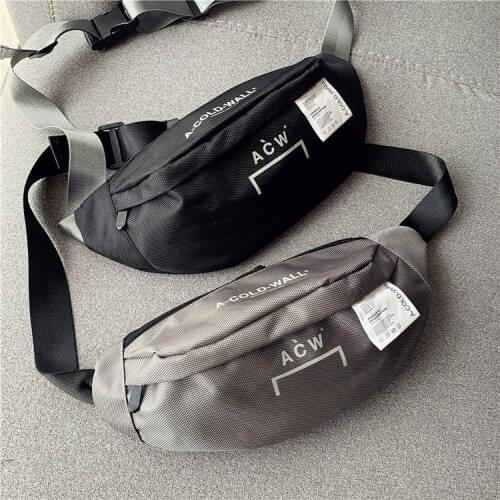 Summer Waist Packs Spring Hip Hop Chest bag Men Women Streetwear Casual A-COLD-WALL ACW B3