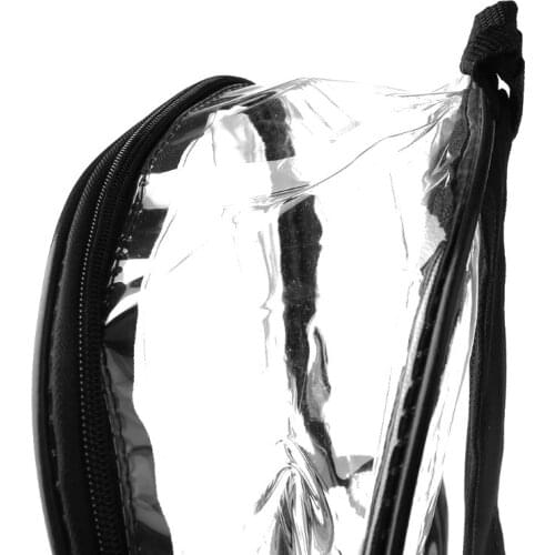 G5AE Fashion Women Transparent PVC Clear Backpack Travel Shoulder Bag School Bookbags