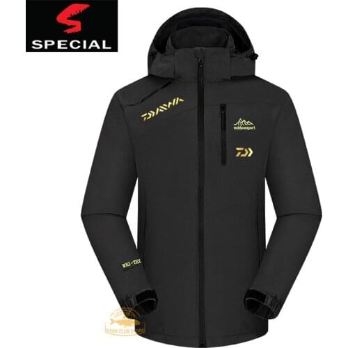 Daiwa Fishing Single Layer Thin Jacket Outdoor Cycling Fishing Waterproof and Breathable Jacket Running Sports Loose Acket