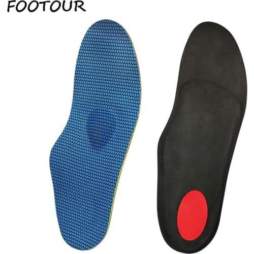 FOOTOUR Orthopedic Insoles Flat Feet Orthotic Insoles Arch Support Inserts Plantar Fasciitis Massage insole for Men and Women