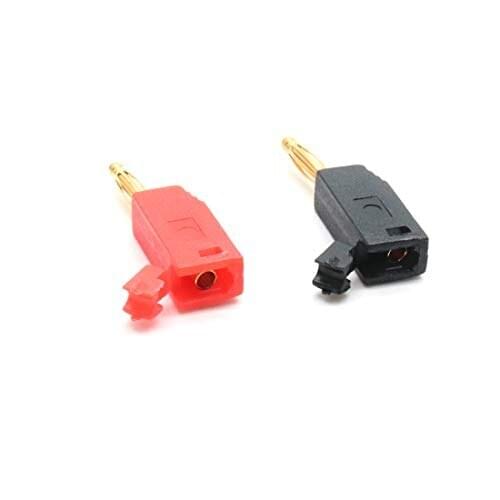 Jack Stackable Wire Cable 2mm Banana Plug Connector Adapter Solder connection