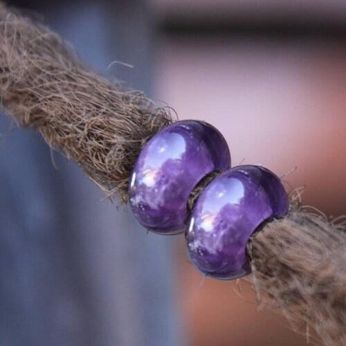 Tigers Eye Gemstone Labradorite Gemstone Amethyst Gemstone Purple Dreadlock Beads Opalite Bead Gemstone Dreadlock