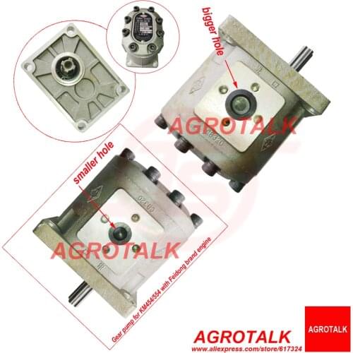 Shandong Taishan KM554 tractor- the gear pump CBN316 / 320 according to your choice