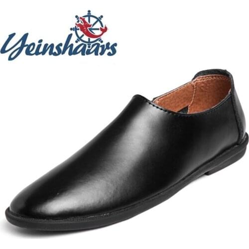 Lofer Shoes Man Casual Slip on Loafers Leisure Walk Driving Shoes Classic Flat Summer Shoes Male Lightweight Comfortable Shoes