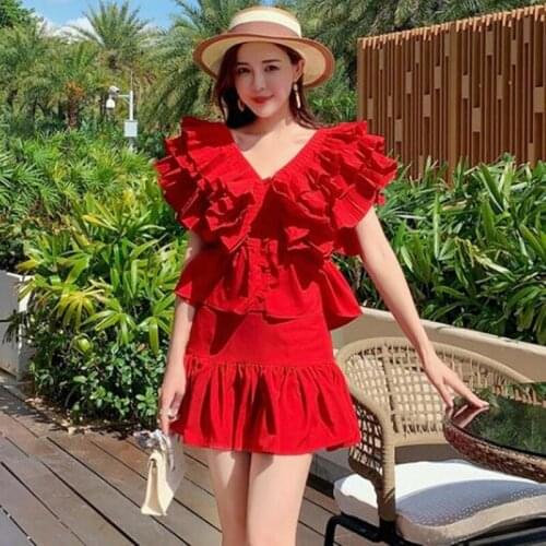 2021 Pressed Pleat Women Bandage Dress Lady Elegant Celebrity Summer Ruffles Bodycon Sleeveless Mermaid Mini Runway Party Dress