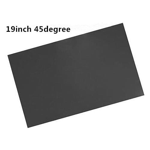 100 sheet 19inch 4:3 45degree polarized film polarizing poliaroid film sheet for PC LCD LED monitor screen