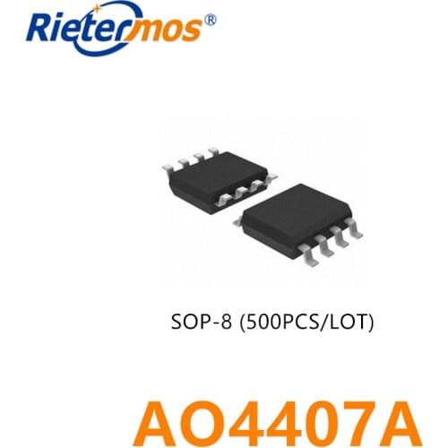 500PCS AO4407 AO4407A SOP8 MADE IN CNINA