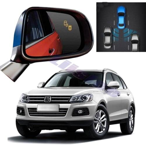 Car BSM BSD BSA Radar Warning System Safety Driving Alert Mirror Detection Sensor For Zotye T600 2016~2017