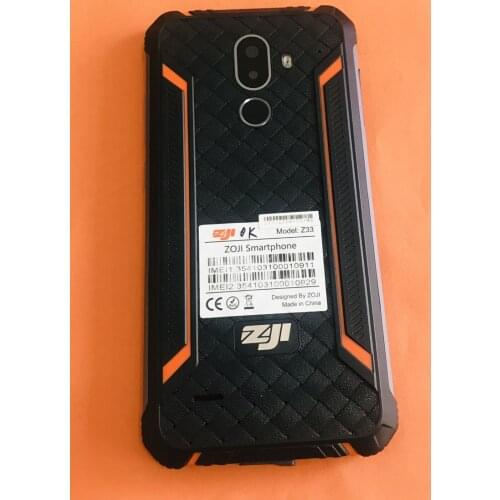 Used Original Back Frame shell case+ camera glass for HOMTOM ZOJI Z33 MT6739 Free shipping
