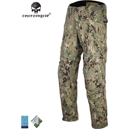 Emersongear Combat Assault Pants Airsoft Military Tactical bdu Trousers with Knee Pad Aor2 EM9315A2