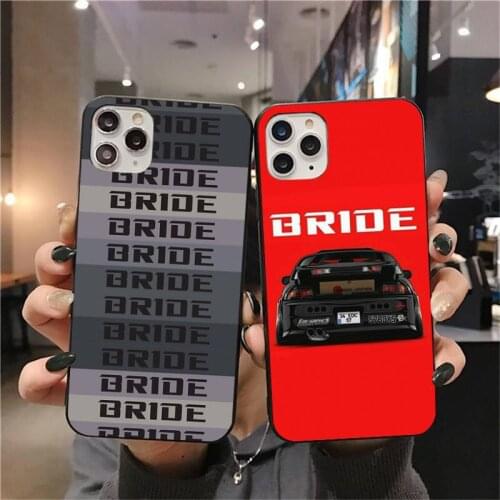 Bride Jdm Phone Case for iphone 12 pro max mini 11 pro XS MAX 8 7 6 6S Plus X 5S SE 2020 XR case