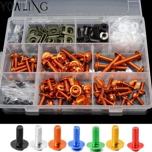 For HONDA CBR125R CBR 125R CBR125 R 2011 2012 2013 2014 Full Fairing Bolts Kit Speed Nuts Motorcycle Side Covering Screws