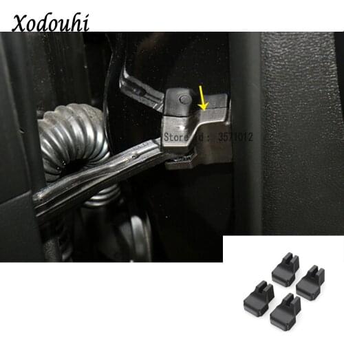 For Jeep Compass 2017 2018 2019 2020 Car Styling Anti Rust Water Proof Door Lock Key Keys Plastic Buckle Limit Device Trim Frame