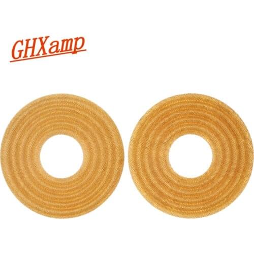 GHXAMP 75*25.5MM Speaker Spider Spring Pad Cloth Bullet Wave Shrapnel 2PCS