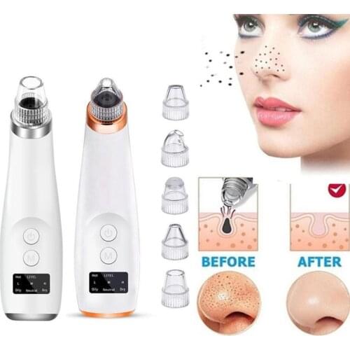 Skin Care Tools Blackhead Remover Vacuum Suction Nose Cleaner Luxury Beauty Acne Removal Tools Face Deep Pore Cleaner