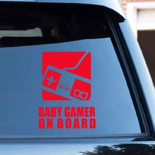Cute Baby Game On Board Auto Stickers On The car stickers Decal Styling Motorcycle Cool Coversr decoration accessories