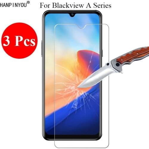 3 Pcs/Lot New 9H 2.5D Tempered Glass Screen Protector For Blackview A80 A80s A60 A70 Pro A60 Plus Protective Film + Clean Tools
