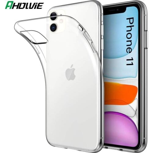 Transparent Silicone Case For iPhone 11 Pro Max X XS XR 8 Plus 7 6 6S Ultra Thin Slim Clear Phone Cover Coque Capa Accessories