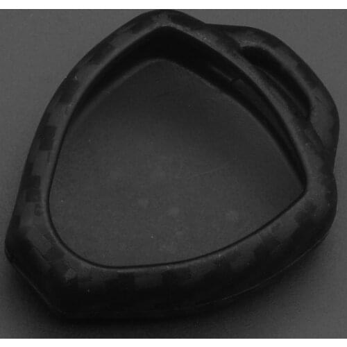 Kutery 10PCS Remote Carbon Fiber Silicone Key Cover Case For Toyota Camry Corolla Avalon Venza Hilux Vitz Rav4 Protect Replace