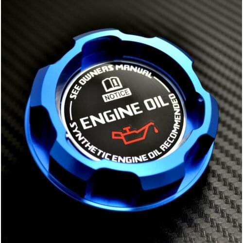 Blue Aluminum ENGINE Oil Cap for Mitsubishi LANCER EVO 8 9 3000GT 3000GT TWIN TURBO 6G72 GALANT VR4 OUTLANDER MIRAGE