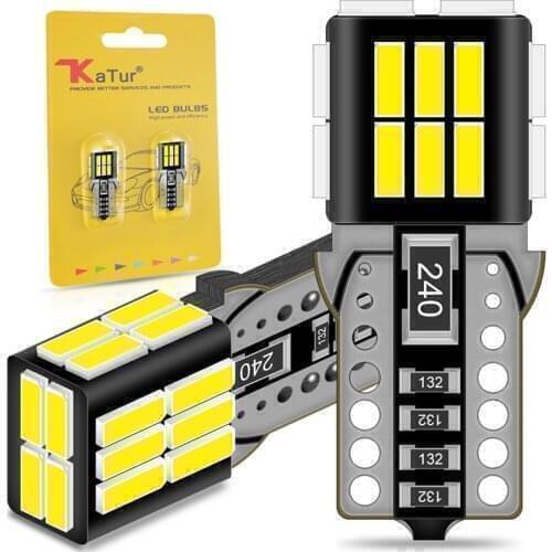 2pcs T10 W5W LED Canbus Bulbs No Error 194 168 Led Car Interior Lights for Toyota Corolla Camry RAV4 Audi A4 A3 Q5 A6 Q7 Q3