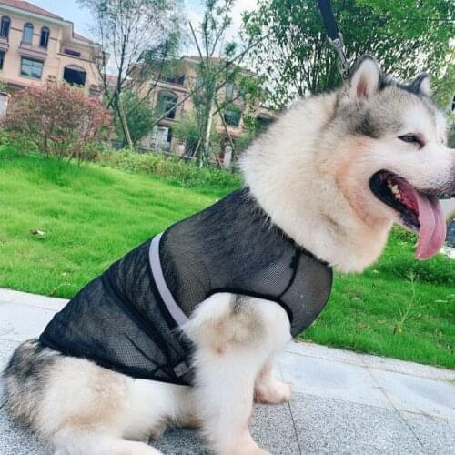 Reflective Dog Vest Summer Dog Clothes Small Medium Large Big Dog Clothing Outfit Husky Labrador Golden Retriever Pet Costume