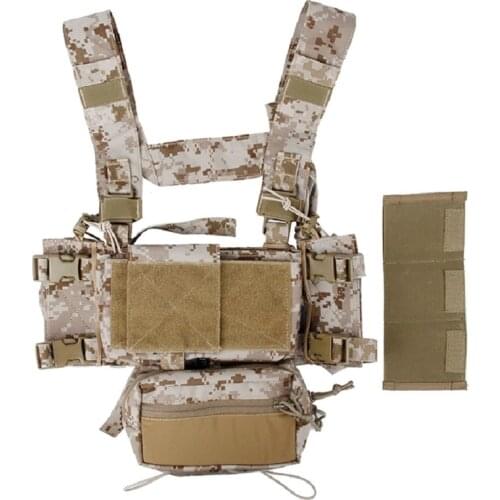 TMC3115 Tactical Combat Lightweight Modular Chest Rig Training Vest Rig Set