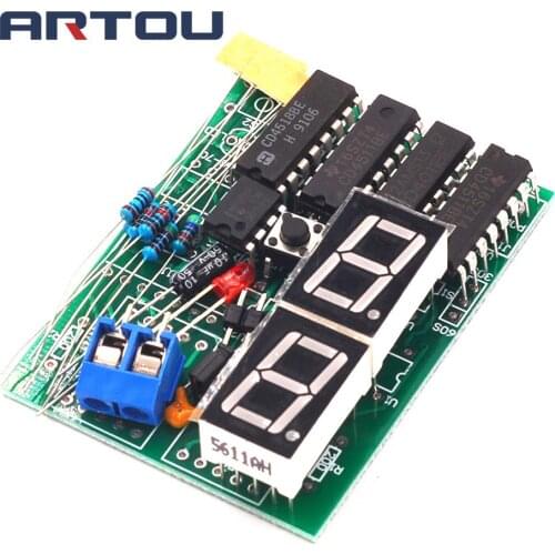 30-60 Second Counter 30-60S Timer Simple Stopwatch Digital Electronic Technology Training Kit