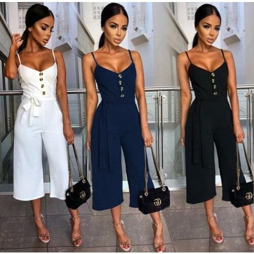 2019 Spring new sexy jumpsuits 1pcs/lot